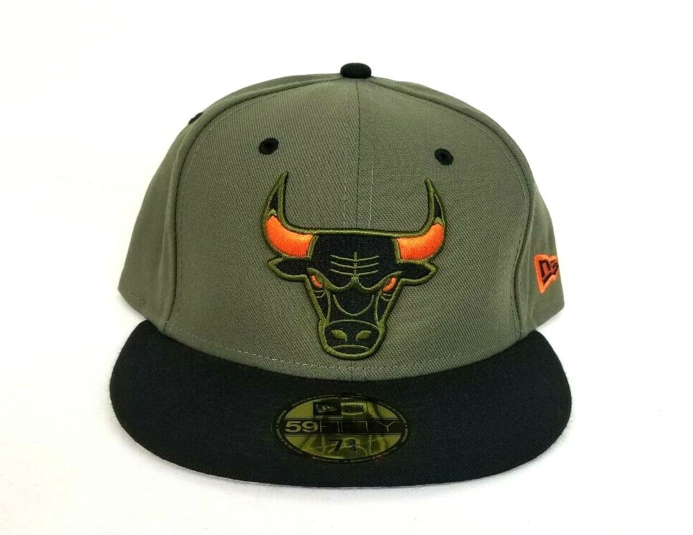 bulls fitted hat